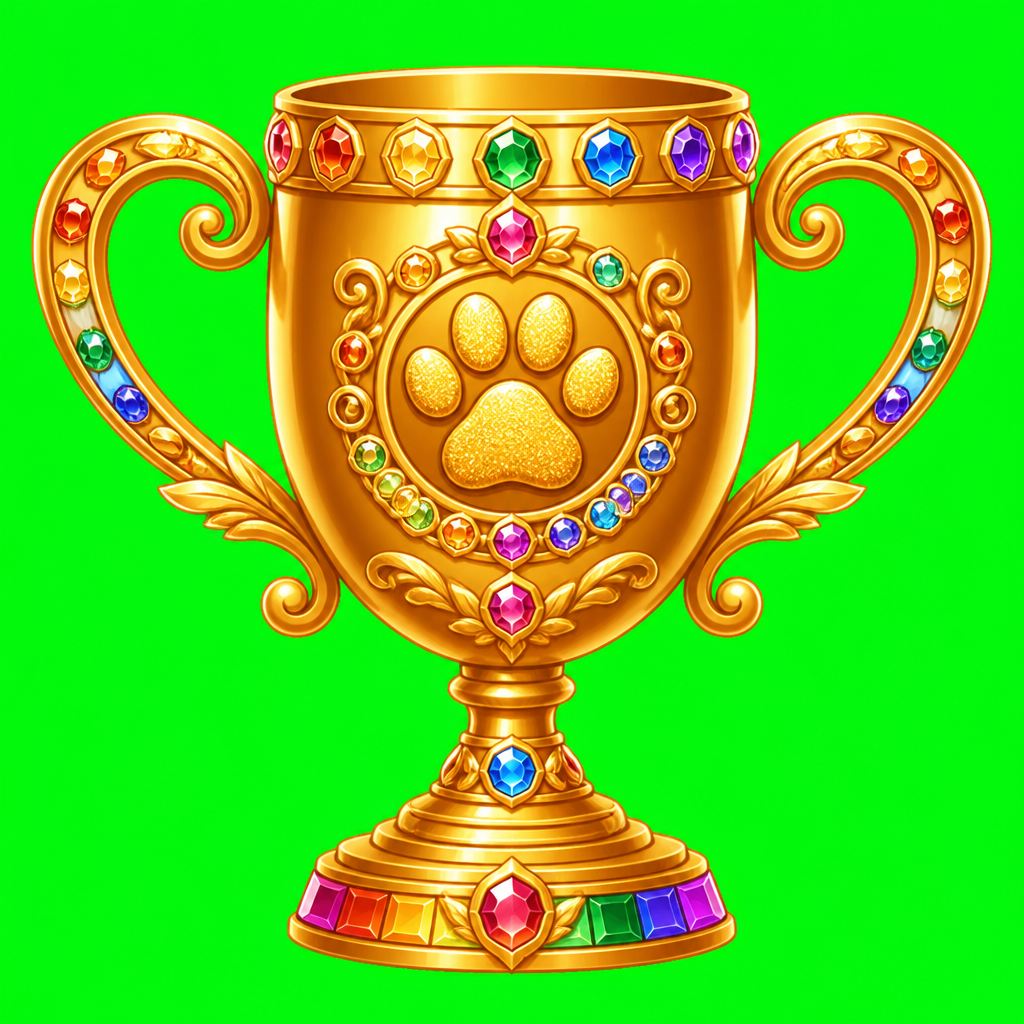 Golden Pet Gala trophy